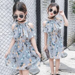 Ruffled Tulip Dress