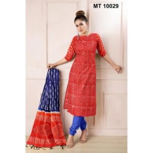 Unstitched Cotton Batik Salwar Kamiz