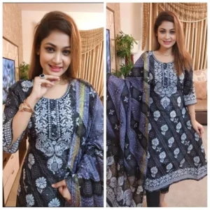 New Linen Salwar Kameez